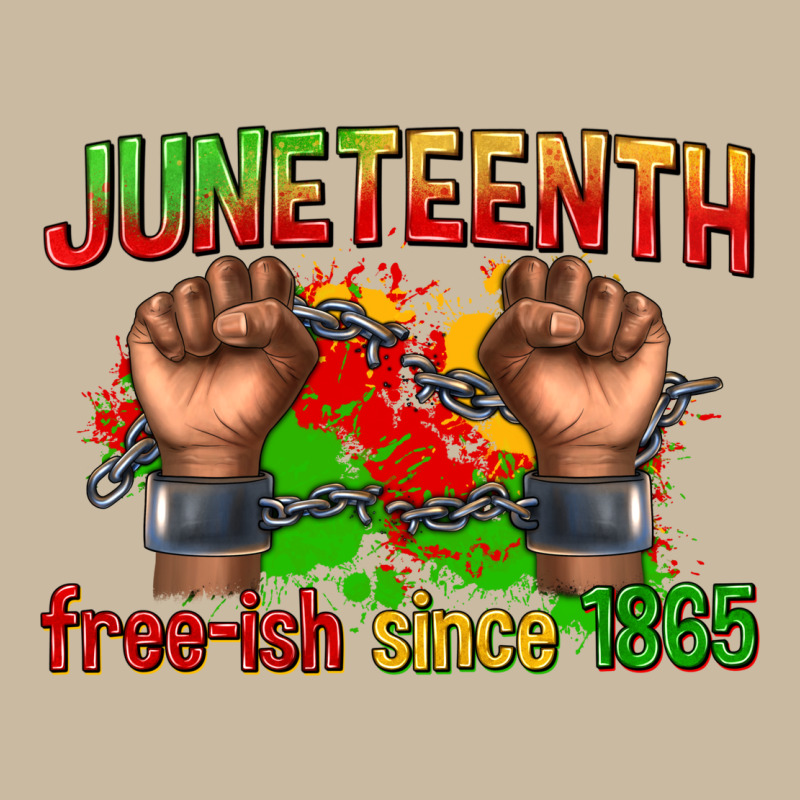 Juneteenth Free Ish Since 1865 Long Sleeve Tee by texasbilliewilder | Teevron