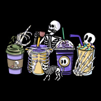 Skeleton Coffee Cups Urban Hoodie | Teevron