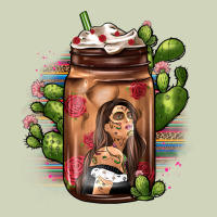 Mexican Coffee Cup Cactus Heavyweight Hoodie | Teevron