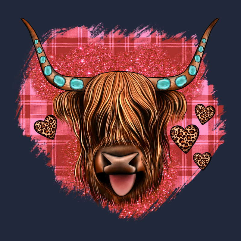 Highland Cow Valentines Premium Sweatshirt by JahusDesignShop | Teevron