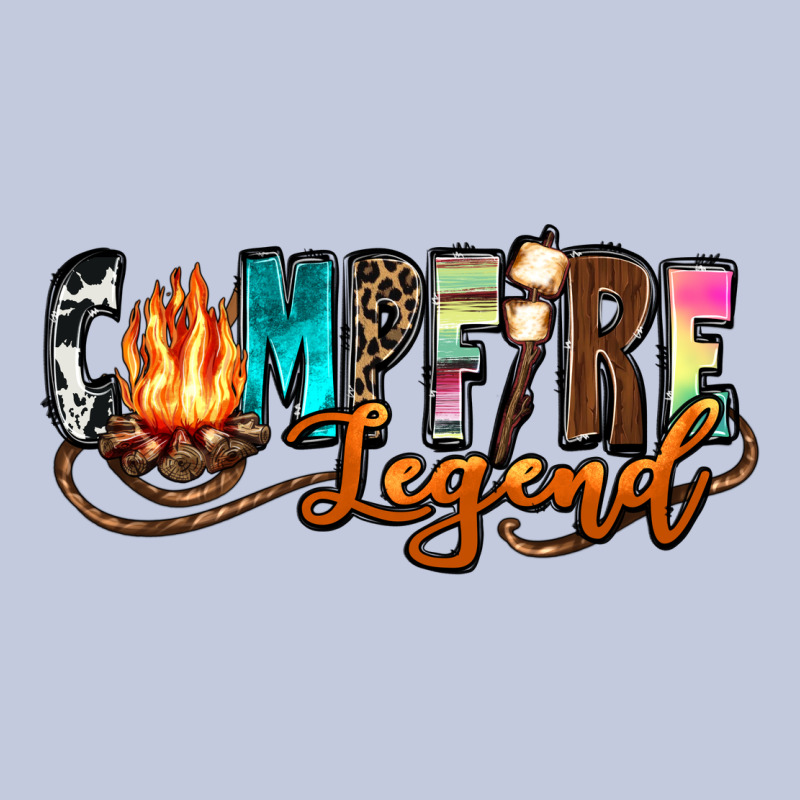 Campfire Legend Long Sleeve Tee by Zillion Design Studio | Teevron