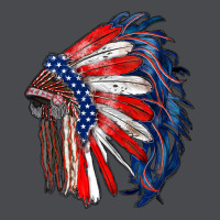 American Flag Indian Headdress Zipper Hoodie | Teevron