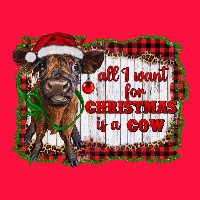 All I Want For Christmas Is A Cow Highland Calf Classic Tee by RanaPortraitStore | Teevron
