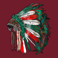 Mexican Flag Indian Headdress Zipper Hoodie | Teevron