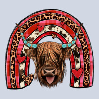 Valentines Highland Cow Rainbow Premium Sweatshirt | Teevron
