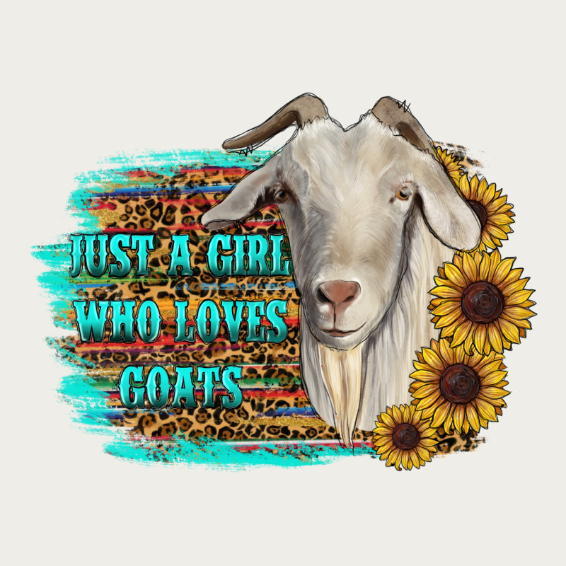 Just A Girl Who Loves Goats Zipper Hoodie by RanaPortraitStore | Teevron