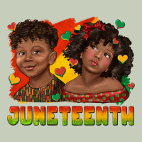 Juneteenth With Afro Black Kids Long Sleeve Tee | Teevron