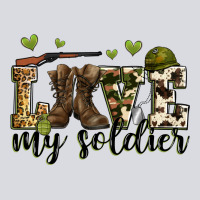 Love My Soldier Zipper Hoodie | Teevron