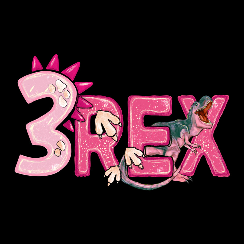 Pink Three Rex Urban Hoodie by MaliasSmallBusiness | Teevron