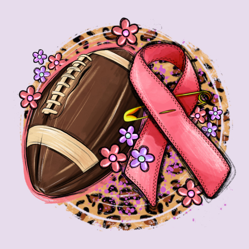 Breast Cancer Ribbon And American Football Premium Hoodie by MaliasSmallBusiness | Teevron