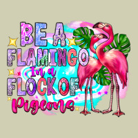 Bea Flamingo In A Flock Of Pigeons Heavy Core Tee | Teevron