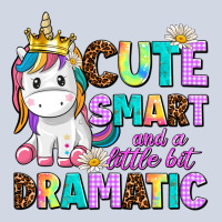 Cute Smart And A Little Bit Dramatic Unicorn Premium Sweatshirt | Teevron