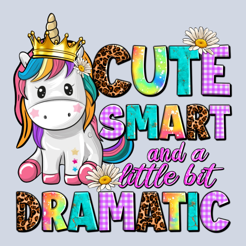 Cute Smart And A Little Bit Dramatic Unicorn Premium Sweatshirt by AdoDesignShop | Teevron
