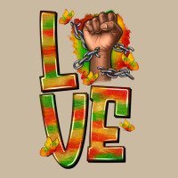 Love Juneteenth With Fist Long Sleeve Tee | Teevron