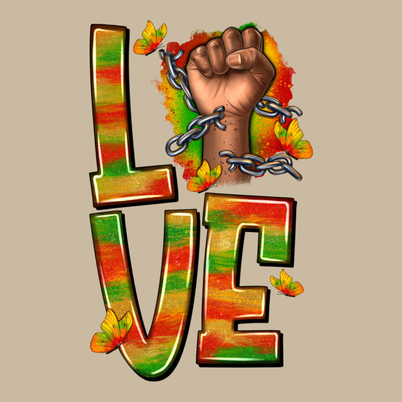 Love Juneteenth With Fist Long Sleeve Tee by texasbilliewilder | Teevron