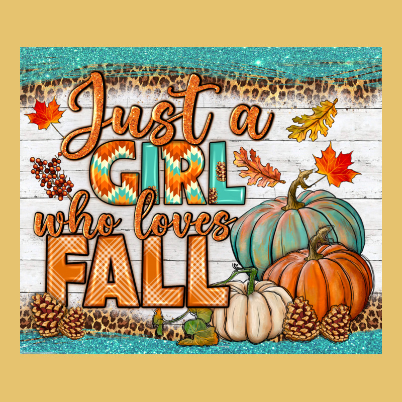Just A Girl Who Loves Fall Mousepad Premium Sweatshirt by BundleAndBundleShop | Teevron