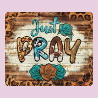Just Pray Mousepad Ladies Tee | Teevron
