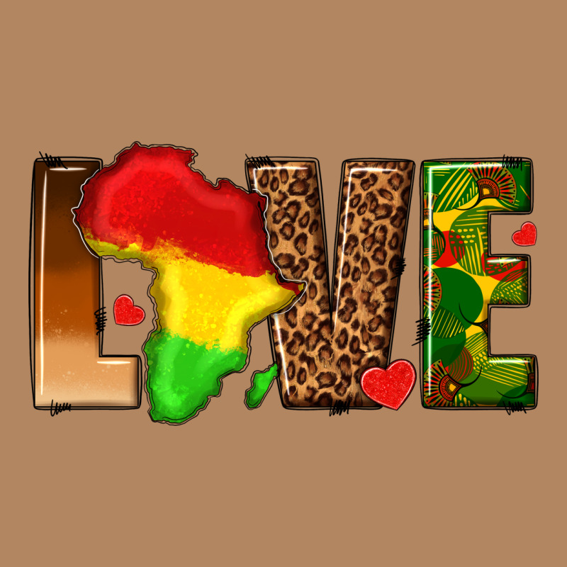 Love Melanin With African Map Long Sleeve Tee by texasbilliewilder | Teevron