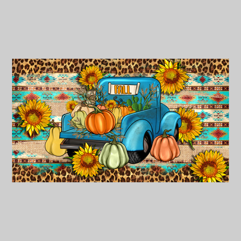 Fall Truck Sunflowers Premium Sweatshirt by Artiststas | Teevron