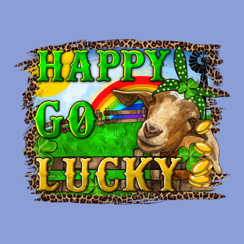 Happy Go Lucky Goat Long Sleeve Tee by RanaPortraitStore | Teevron
