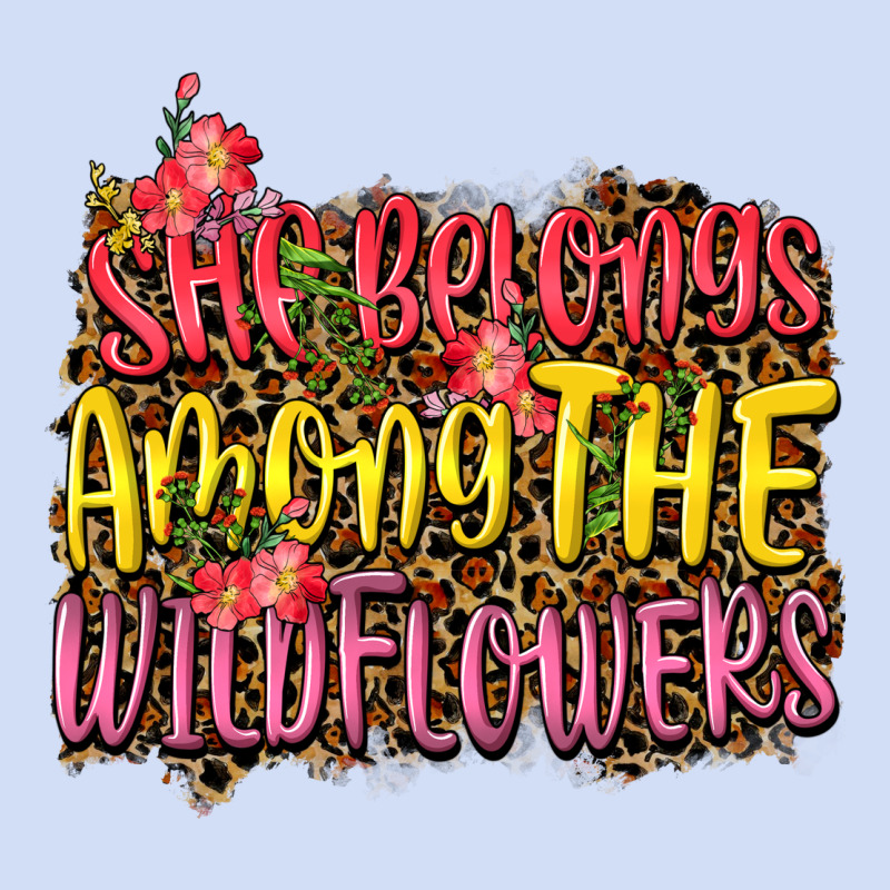 She Belongs Among The Wildflowers Urban Hoodie by NancyCooperArtShop | Teevron