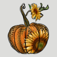 Pumpkin With Sunflower Zipper Hoodie | Teevron