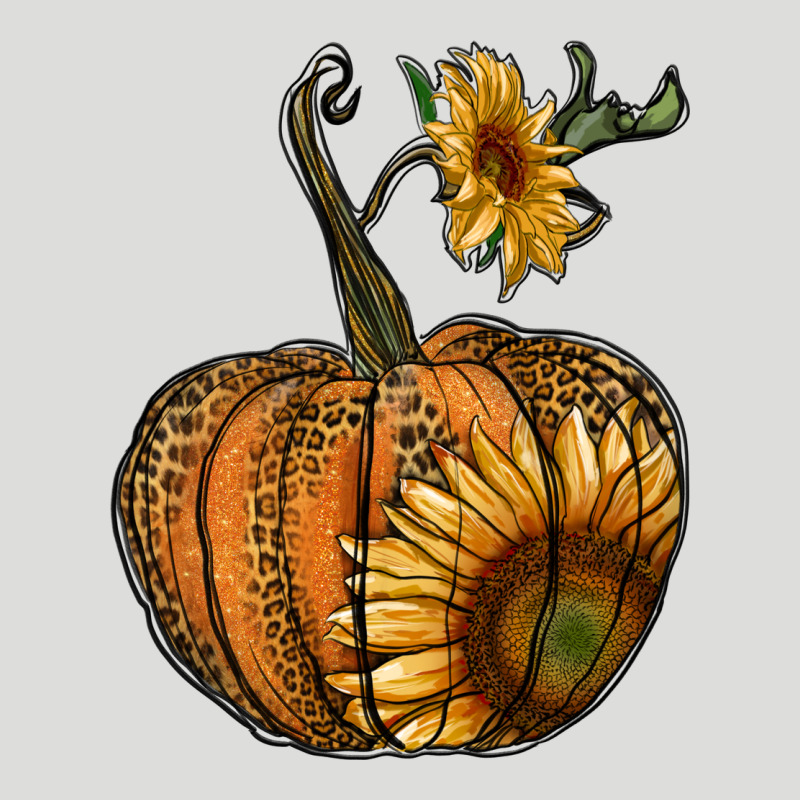 Pumpkin With Sunflower Zipper Hoodie by RanaPortraitStore | Teevron