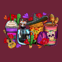Day Of The Dead Coffee Cups Long Sleeve Tee | Teevron