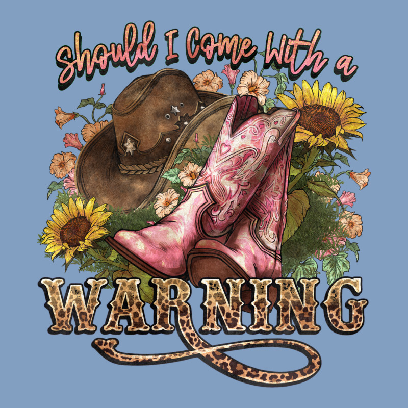 Shouldve Come With A Warning Boots  Cowboy Urban Hoodie by NancyCooperArtShop | Teevron