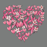 Breast Cancer Awareness Heart Premium Hoodie | Teevron