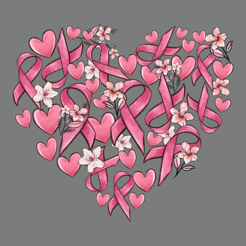Breast Cancer Awareness Heart Premium Hoodie by MaliasSmallBusiness | Teevron