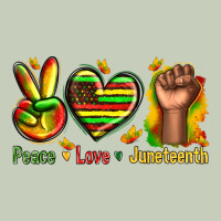 Peace Love Juneteenth Long Sleeve Tee | Teevron