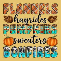 Flannels Hayrides Pumpkins Sweaters Bonfires Premium Sweatshirt | Teevron
