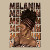 Melanin Melanin Melanin With Afro Girl Long Sleeve Tee | Teevron