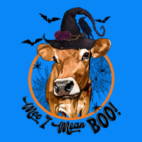 Halloween Cow Moo I Mean Boo Zipper Hoodie | Teevron