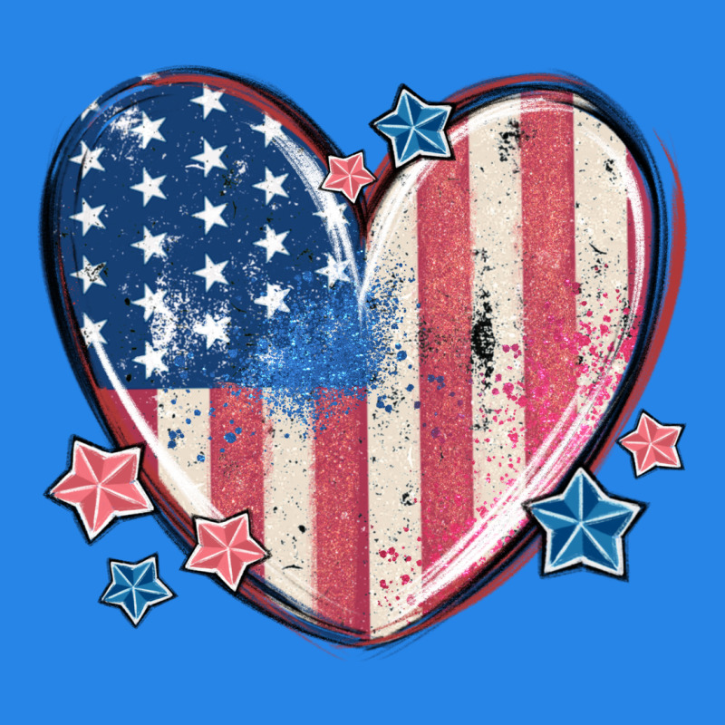 Usa Heart Premium Hoodie by MaliasSmallBusiness | Teevron