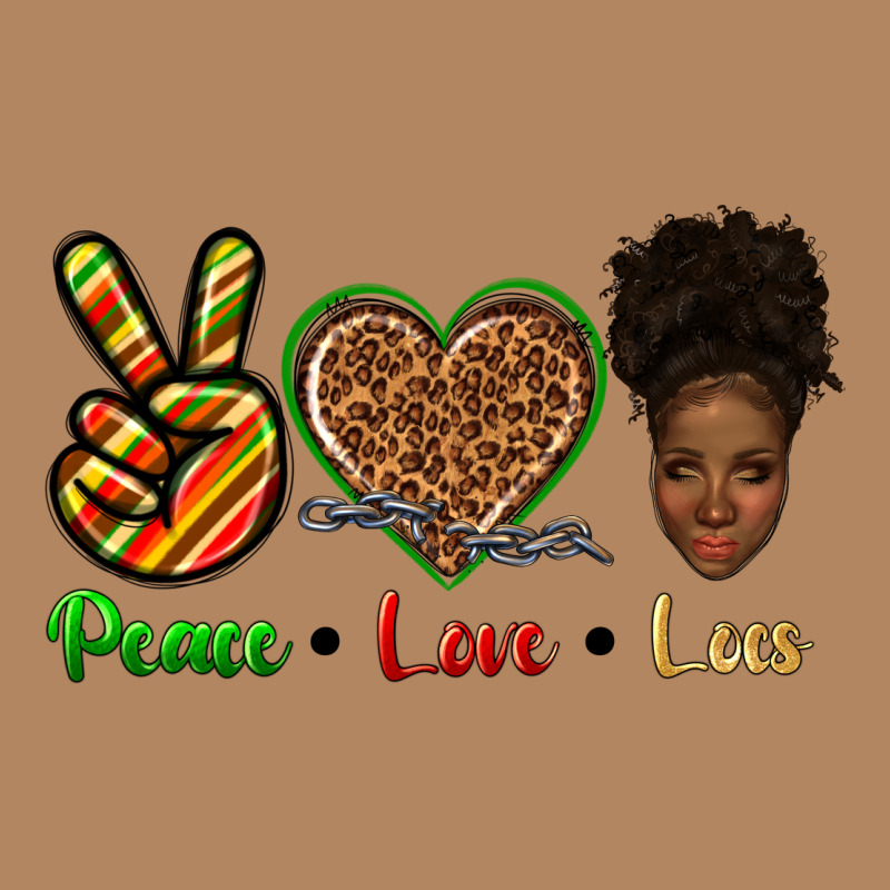 Peace Love Locs Long Sleeve Tee by texasbilliewilder | Teevron