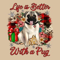 Christmas Life Is Better With A Pug Heavyweight Hoodie | Teevron