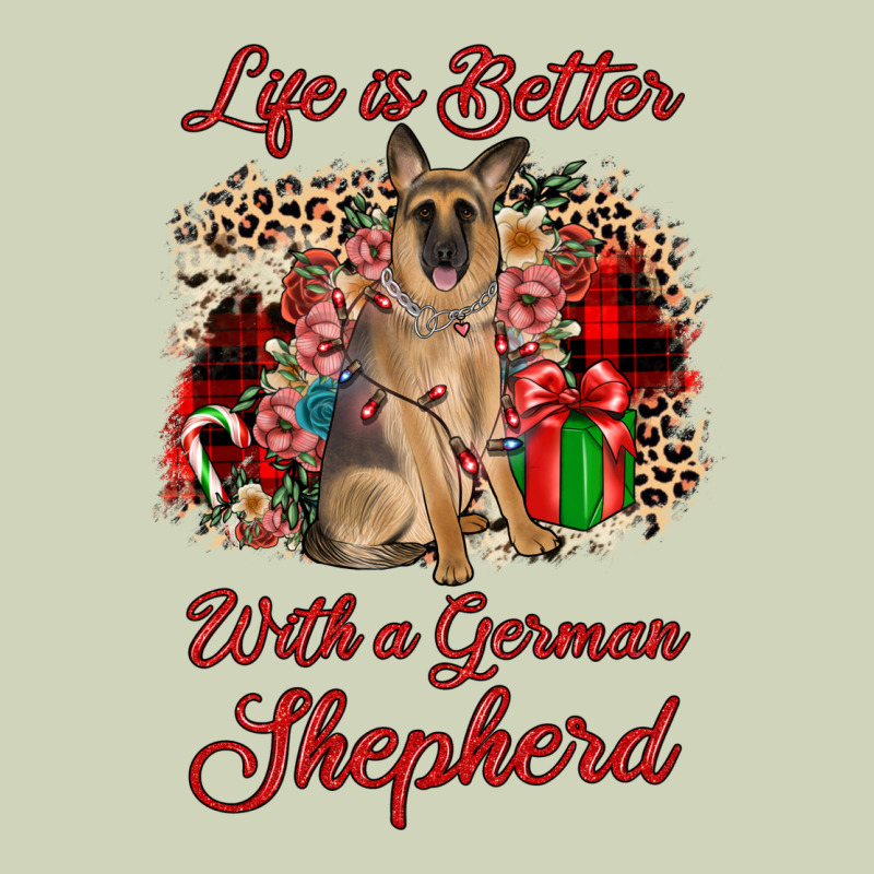 Christmas Life Is Better With A German Shepherd Heavyweight Hoodie by JahusDesignShop | Teevron