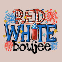 Red White Boujee Premium Hoodie | Teevron