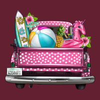 Summer Pink Truck Beach Classic Tee | Teevron