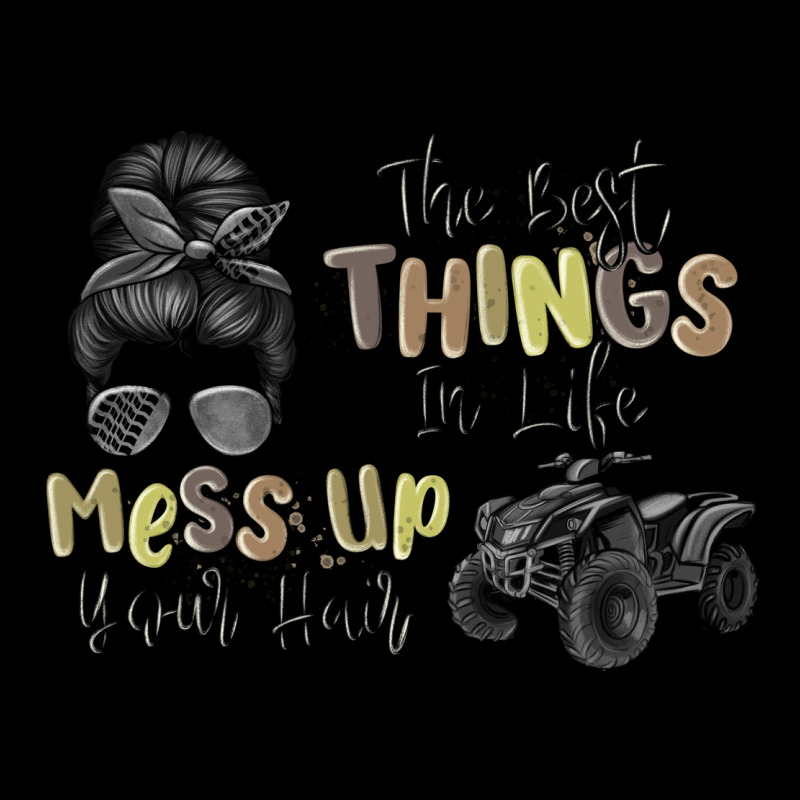 The Best Things In Life Mess Up Your Hair Urban Hoodie by MaliasSmallBusiness | Teevron