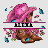 Pink Costom Name Cowgirl Hat And Roses Premium Sweatshirt | Teevron