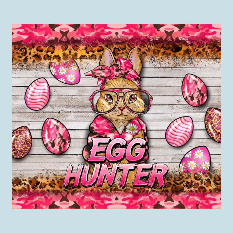 Easter Pink Camouflage Egg Hunter  Bunny Ladies Tee by BarkalooDesign | Teevron