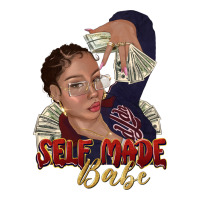 self made babe afro black woman | Teevron