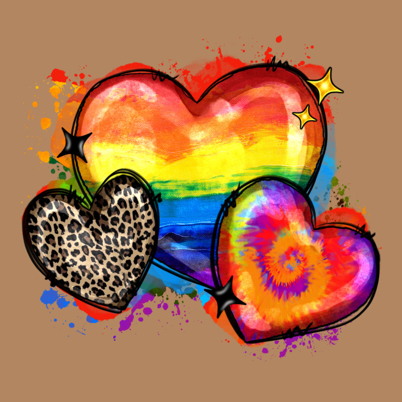 Pride Hearts Long Sleeve Tee by Zillion Design Studio | Teevron