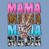 Mama Skeleton Peace Leopard Pattern Urban Hoodie | Teevron
