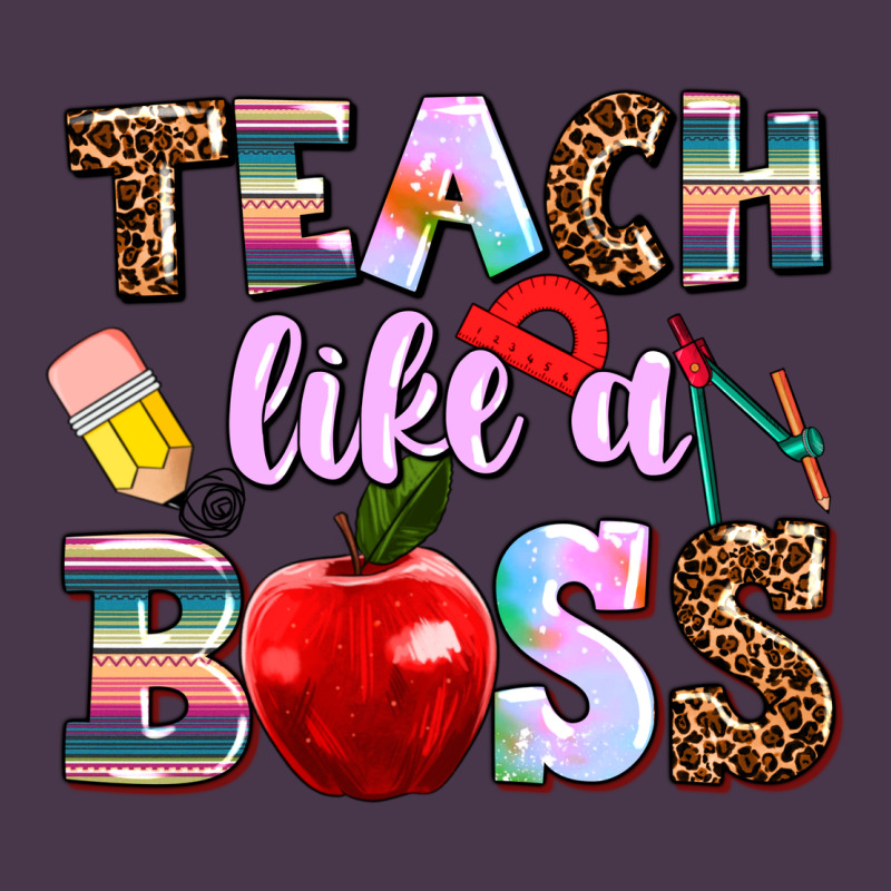 Teach Like A Boss Heavyweight Hoodie by AdoDesignShop | Teevron