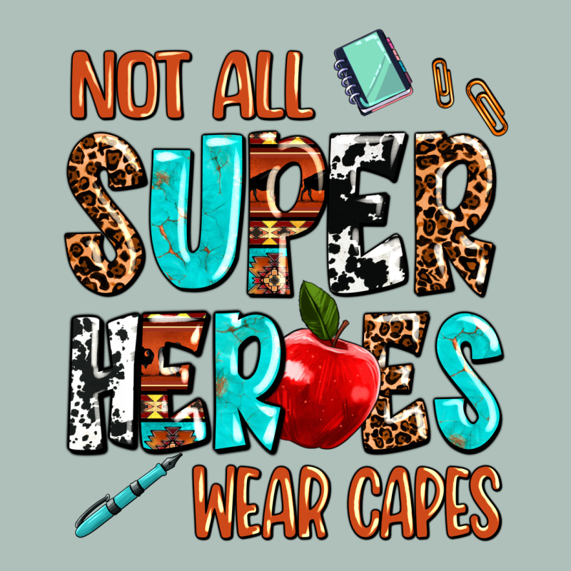 Not All Super Heroes Wear Capes Heavyweight Hoodie by AdoDesignShop | Teevron