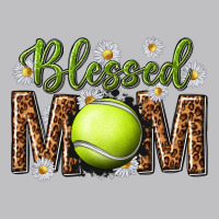 Blessed Mom With Tennis And Daisy Long Sleeve Tee | Teevron